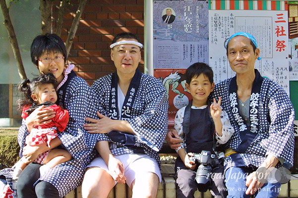 祭りとは粋。普段会えない仲間とも祭りでは会える。仕事も忘れて楽しめるよね。