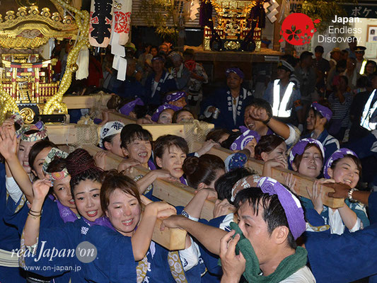 〈八重垣神社祇園祭〉女神輿連合渡御：東本町区 @2017.08.04 YEGK17_017