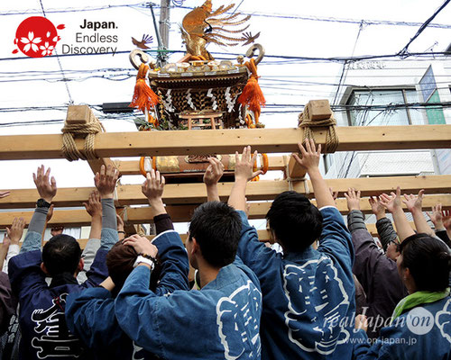 福樹會・設立一周年記念神輿渡御, 平成29年12月16日, 千葉県浦安市, 地ずり, 地スリ