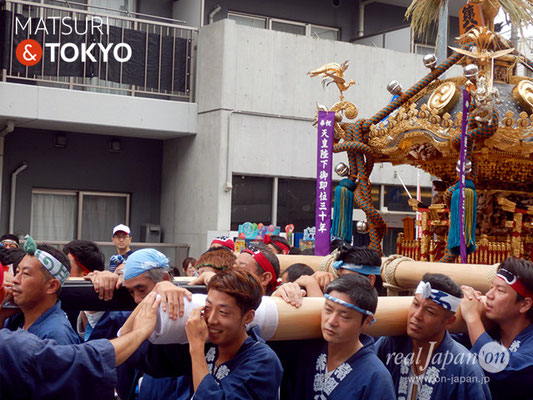 〈深川神明宮例大祭〉神輿連合渡御　八番: 常盤二丁目 ＠2018.08.12　fkg18_008