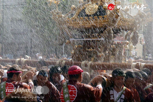 〈深川神明宮例大祭〉神輿連合渡御　一番: 森下三丁目 ＠2012.08.19