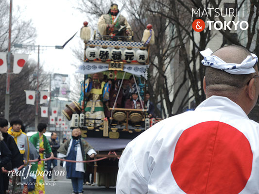 〈建国祭 2019.2.11〉元禄弥山車 ©real Japan'on : kks19-027