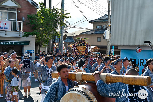 〈八重垣神社祇園祭〉神社神輿発御：上出羽区 @2024.08.04