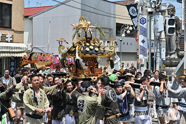 〈八重垣神社祇園祭〉十町神輿連合渡御：砂原区 2025.08.05