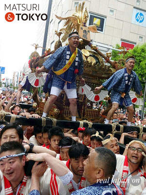 〈神田祭 2017.5.14〉江戸神社奉賛会(旧神田市場) 千貫神輿 ©real Japan'on -knd17-015