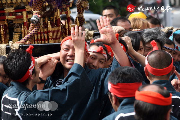 〈鳥越祭〉三桂町会・神輿渡御 ＠2010.06.06