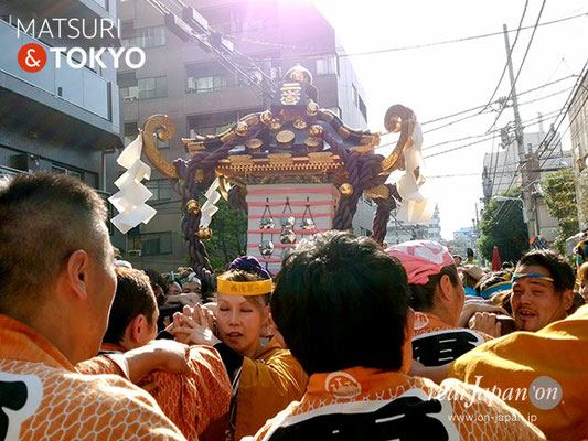 本社神輿二之宮･(南部) 町内渡御〈西浅草一〉＠2017.05.21 (snj17-087)n