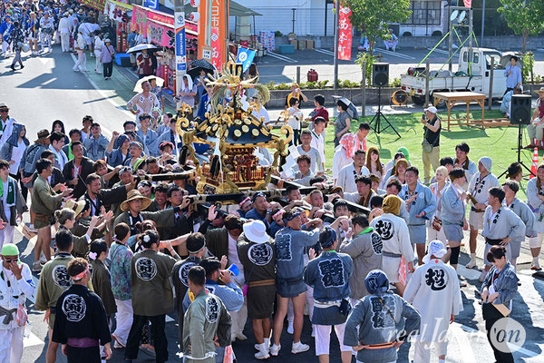 〈八重垣神社祇園祭〉十町神輿連合渡御：砂原区 2025.08.05