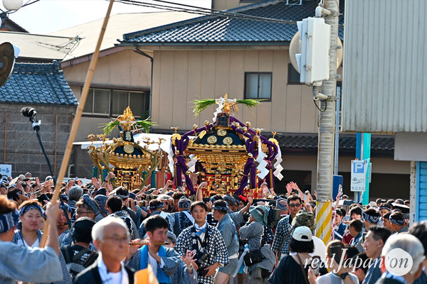 〈八重垣神社祇園祭〉神社神輿発御：上出羽区 @2024.08.04