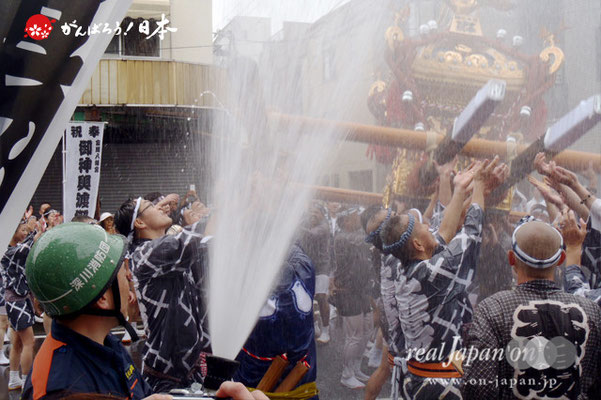 〈富岡八幡宮例大祭〉神輿連合渡御　三十三番: 中木場 ＠2014.08.17