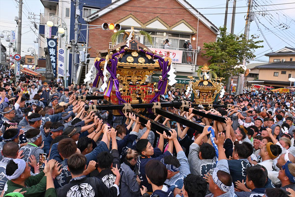 〈八重垣神社祇園祭〉神輿環御：上出羽区 @2024.08.05