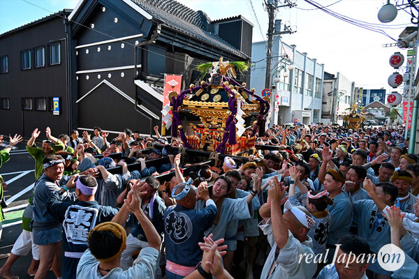 〈八重垣神社祇園祭〉神社神輿発御：上出羽区 @2024.08.04