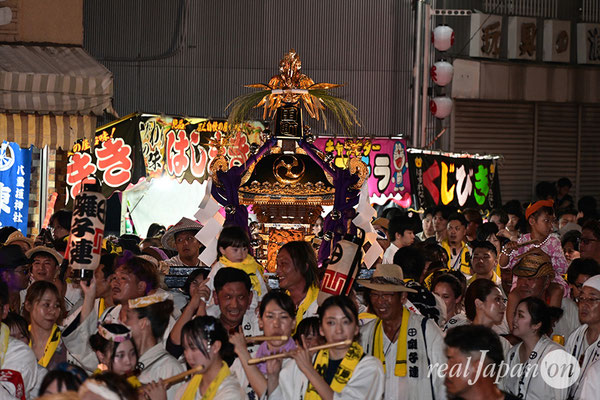 〈八重垣神社祇園祭〉女神輿連合渡御：田町区 2025.08.04