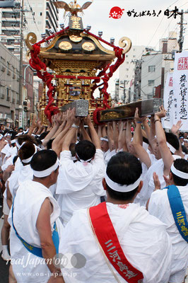 素盞雄神社・天王祭〈本社大神輿・宮入道中〉 ＠2012.06.03