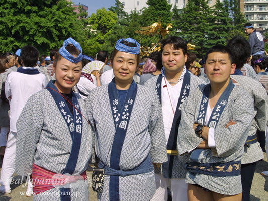 浅草公園さん。祭りは小さいころから日常にあったよね。ご飯を食べることと一緒だよ一緒。