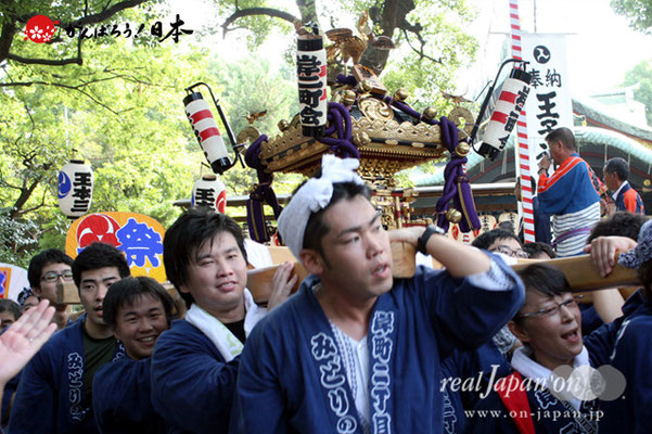 〈王子神社例大祭〉岸町二丁目町会 @2012.08.05