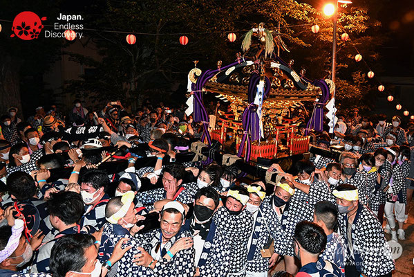 〈八重垣神社祇園祭〉神社神輿還御：萬町区 @2022.08.05