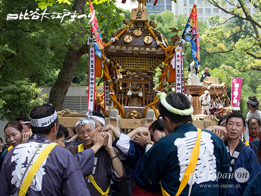 日比谷大江戸まつり【お神輿: 福樹會】2018.06.09 sat