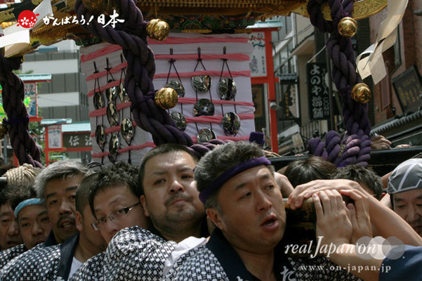 〈三社祭〉三之宮神輿・浅草中央町会渡御 ＠2012.05.20