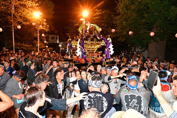 〈八重垣神社祇園祭〉神輿環御宮入：上出羽区 @2024.08.05