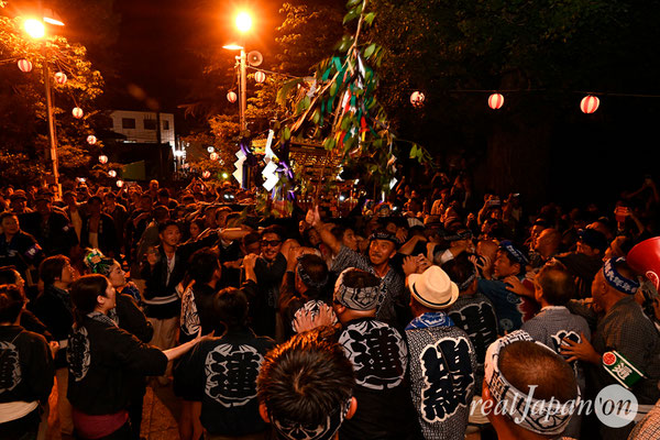 〈八重垣神社祇園祭〉神輿環御宮入：上出羽区 @2024.08.05