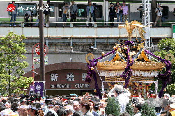 〈烏森神社例大祭〉本社大神輿渡御 @2012.05.05