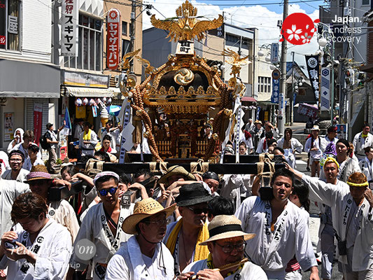 〈八重垣神社祇園祭〉神輿連合渡御：田町区 @2019.08.05 YEGK19_035