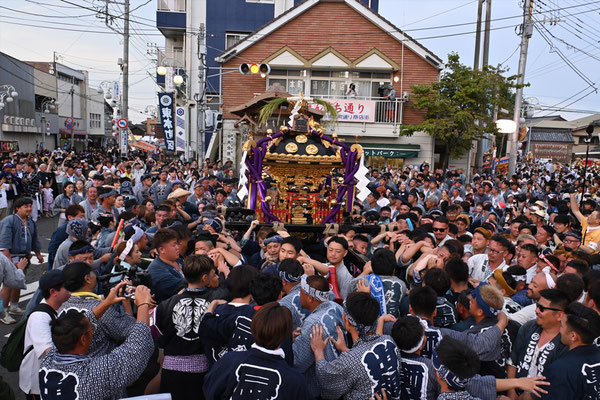 〈八重垣神社祇園祭〉神輿環御：上出羽区 @2024.08.05