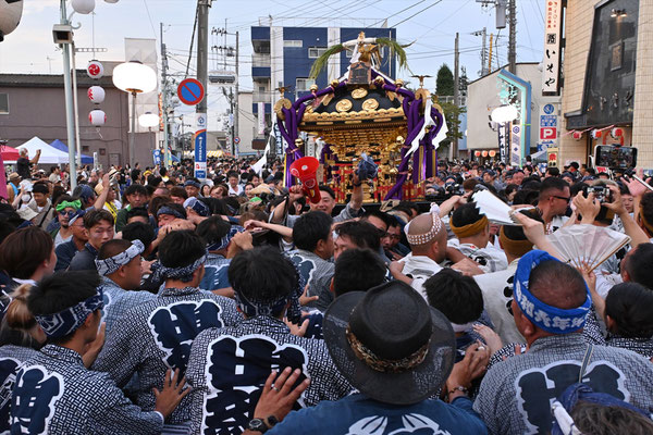 〈八重垣神社祇園祭〉神輿環御：上出羽区 @2024.08.05