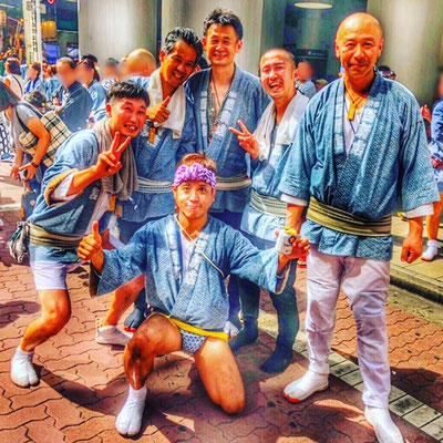 〈GP-19006〉 渡邊 政彦さん：金王八幡宮例大祭・2019年9月15日・コメント：地元の仲間と百軒店中町会様の神輿渡御に参加させていただきました！