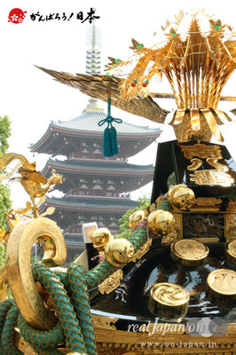 〈三社祭〉各町連合渡御 ＠2008.05.17　　　写真ナンバー【snj-001】