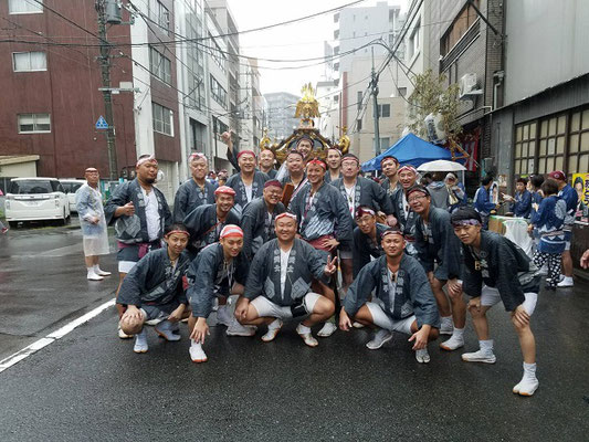 〈GP-17014〉 横尾武士さん：2017年 牛嶋神社大祭・2017年9月17日