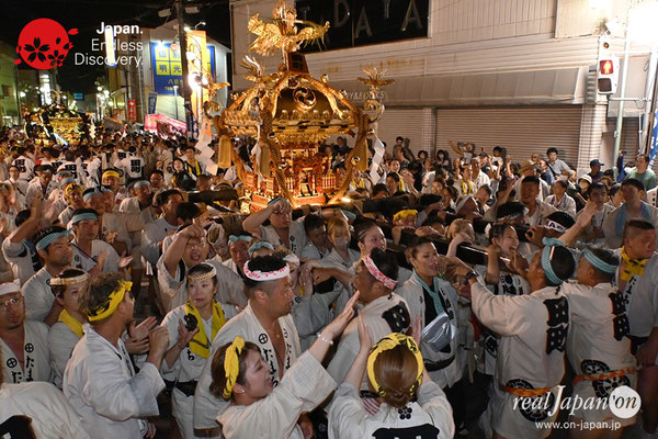 〈八重垣神社祇園祭〉神輿環御：田町区 @2023.08.05