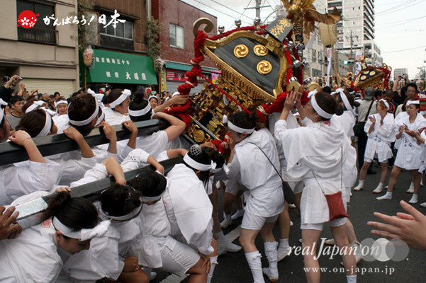 素盞雄神社・天王祭〈本社中神輿・宮入道中〉 ＠2012.06.03