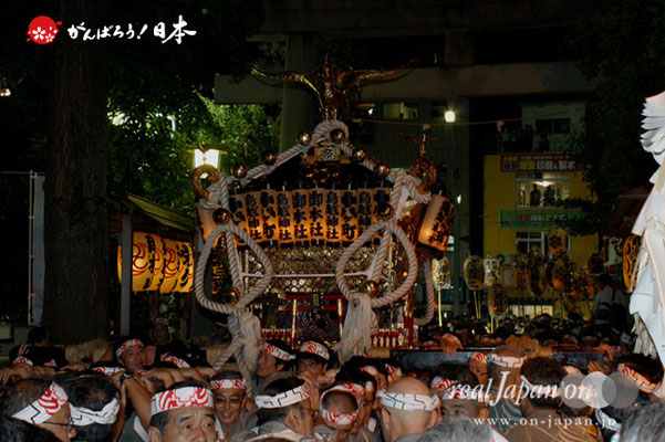 〈鳥越祭〉本社神輿宮入【睦.4】 ＠2012.06.10