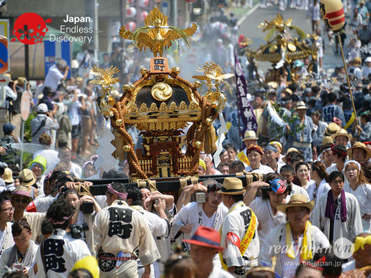 〈八重垣神社祇園祭〉神輿連合渡御：田町区 @2018.08.05 YEGK18_024