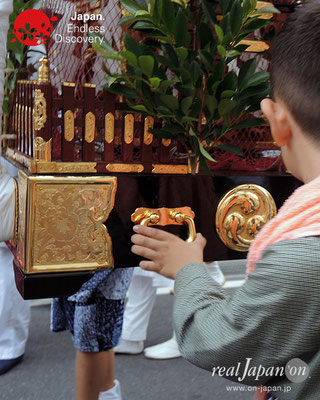 2017年度「浜降祭」柳島 八幡宮･子供神輿　2017年7月17日 HMO17_012