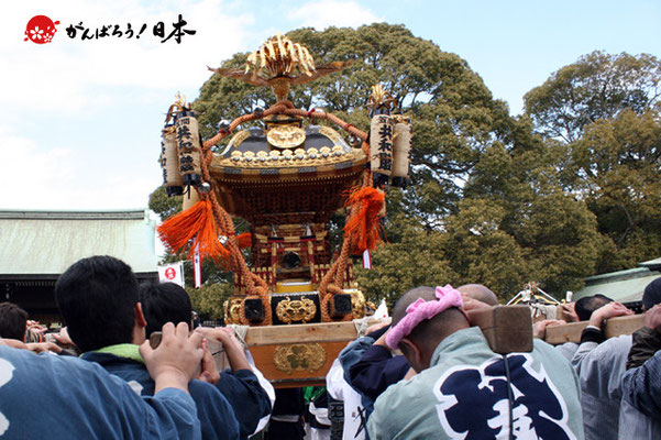 〈建国祭〉神輿パレード ＠2012.02.11