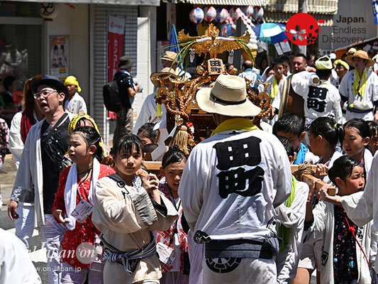 〈八重垣神社祇園祭〉神輿連合渡御：田町区 @2019.08.05 YEGK19_034