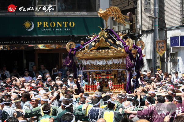 〈烏森神社例大祭〉本社大神輿渡御 @2012.05.05