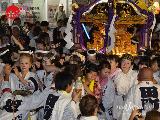 〈八重垣神社祇園祭〉女神輿連合渡御：田町区 @2019.08.04 YEGK19_022