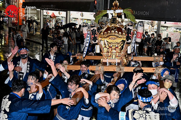 〈八重垣神社祇園祭〉女神連合輿渡御：東本町区 @2022.08.04