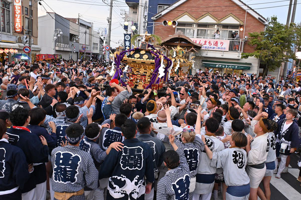 〈八重垣神社祇園祭〉神輿環御：上出羽区 @2024.08.05