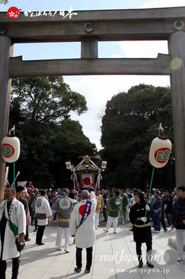 〈建国祭〉神輿パレード ＠2012.02.11