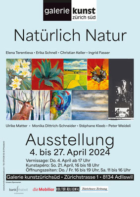 Ausstellung in Adliswil Galerie kunstzürichsüd