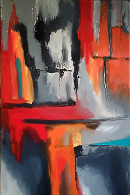 Emotion, 60 x 90, Acryl auf Leinwand