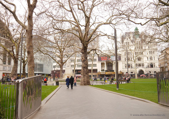 Eingang zum Leicester Square Park