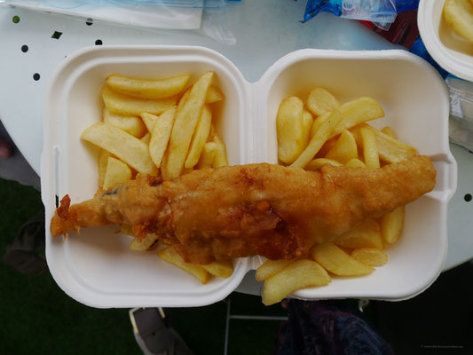 fish & chips... was sonst...