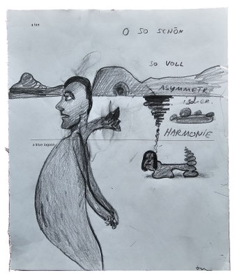 Bleistif auf Papier 23 x 19 cm - 600 Sfr.