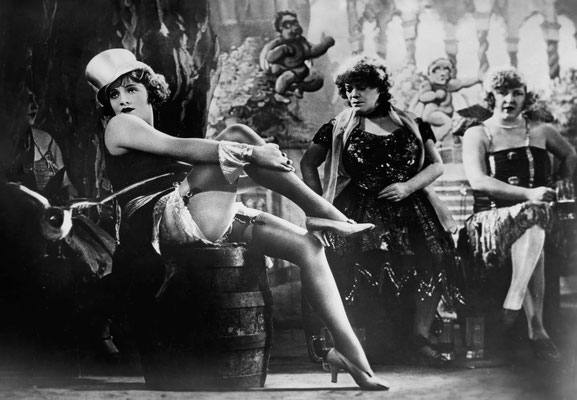 Marlene Dietrich in „Der blaue Engel“ 1930 Quelle: Deutsche Kinemathek, Berlin